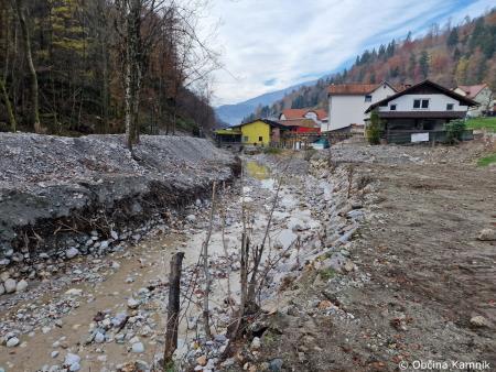 Sanacija vodotokov in hudournikov v Črni (3)